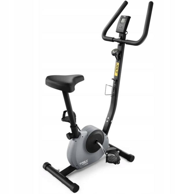 Домашний велотренажер TX-250BB JOLT компактный механический для ног фитнеса кардио и оздоровления серый Киев - изображение 4