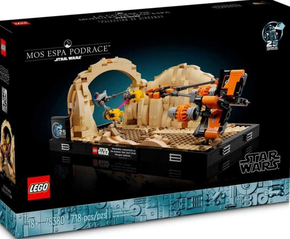 Новий Lego Star Wars 75380 Diorama гонка в Мос Еспа Mos Espa Podrace. Київ - фото 1