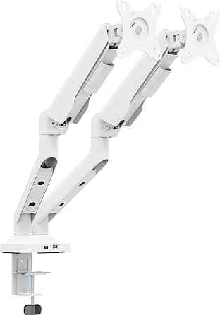 Кріплення настільне для двох моніторів OfficePro 17-35" White (MA452W) ( 12827 ) Харків