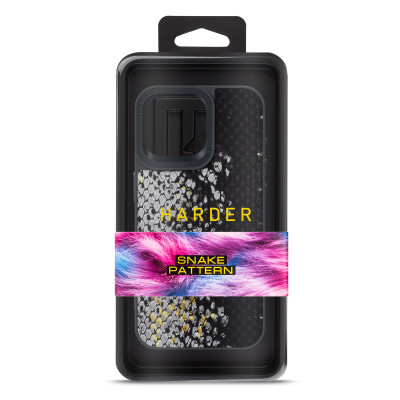 Чехол для мобильного телефона Harder Snake Pattern Apple iPhone 15 Pro Max Black (ARM76799) Винница - изображение 3