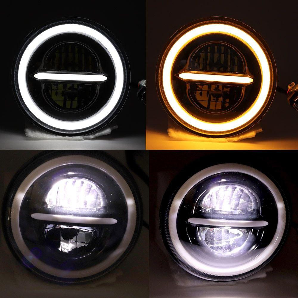 Світлодіодна фара StarLight HP-HLD-30-01 ближнє+дальнє (DRL+поворот) НИВА, ВАЗ, ГАЗ, УАЗ, JEEP 12/24V Харків - фото 4