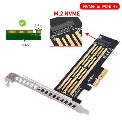 Контролер Dynamode M.2 SSD NVMe M-Key to PCI-E 3.0 x4/ x8/ x16, full profile br (PCI-Ex4- M.2 M-key) Вінниця - фото 7