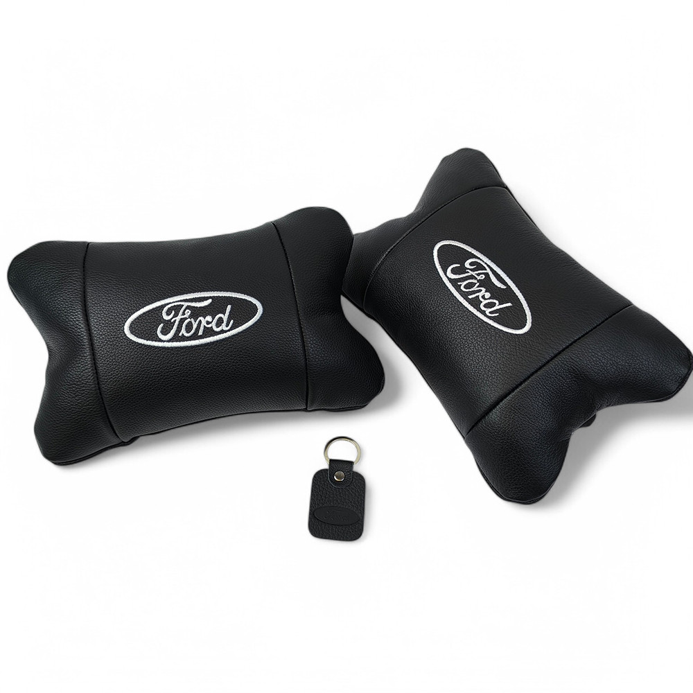 Декоративные подушки с логотипом Ford, Подушка для поддержки головы в машине, Авто подушки в машину PL-59 Львов - изображение 14