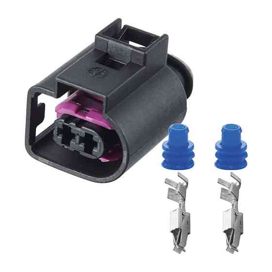 Разъем коннектор 2-кон., Дат, Коленвала, Топл, Форсунка, Генератор, Сигнал, 4D0971992, 60404001, Audi, Bugatti, Porsche, Seat Киев