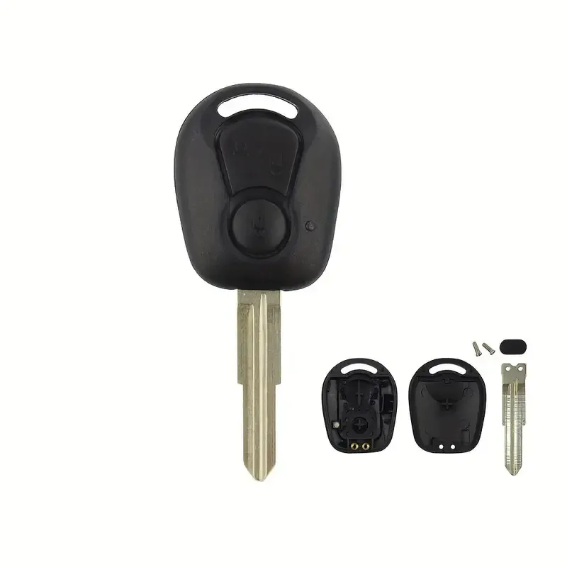 Ключ-заготовка SsangYong з 2 кнопками для Actyon, Kyron Київ - фото 3