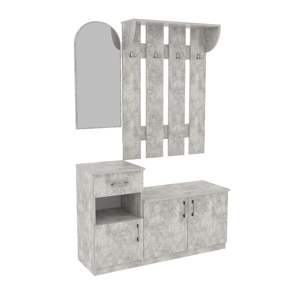 Прихожая Алиса, Бетон, 1000/400/1880 Львов - изображение 1