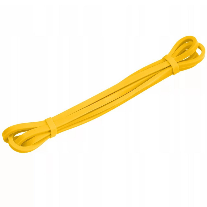 Еспандер-петля (гумка для фітнесу і кроссфіту) PowerPlay 4115 Power Band Light Жовта (1-7kg) Кам'янське - фото 6