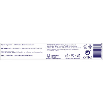 Зубная паста Signal Экстра свежесть 75 мл (8717163093481/8720181437243) Винница - изображение 2