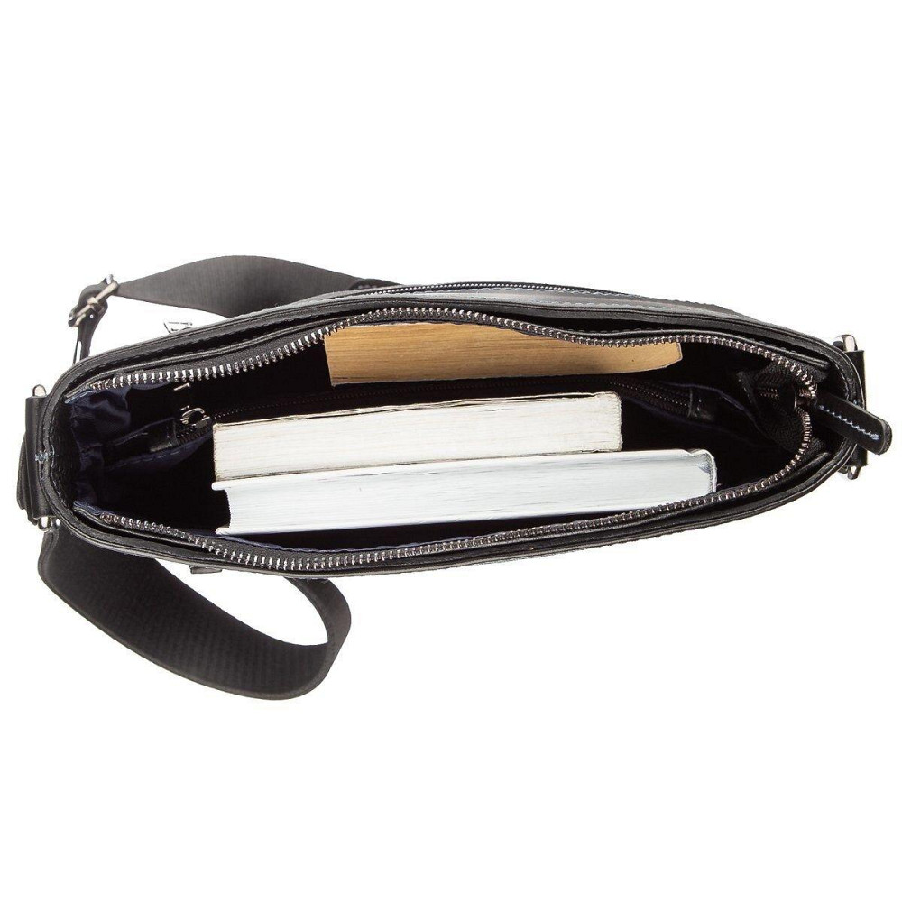 Сумка багатофункціональна чоловіча Чорна (SHVIGEL) Київ - фото 3