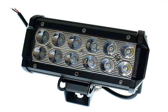 Світлодіодна фара AllLight C-36W 12chip CREE spot 9-30V нижній кріплення Харків