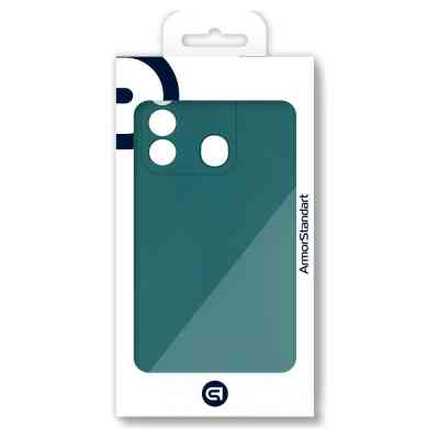 Чехол для мобильного телефона Armorstandart Matte Slim Fit TECNO Spark Go 2022 (KG5) Camera cover Dark Green (ARM69068) Винница