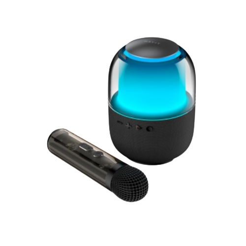 Портативна колонка караоке 5W чорний Havit HV-SK894BT Житомир - фото 1