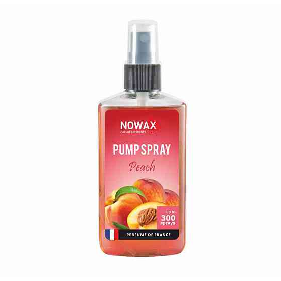 Автомобільний ароматизатор повітря Nowax PUMP SPRAY - Peach 75ml Київ