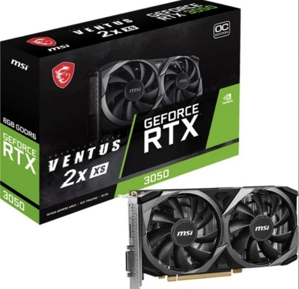 MSI rtx 3050 8gb ventus x2. Харків - фото 1