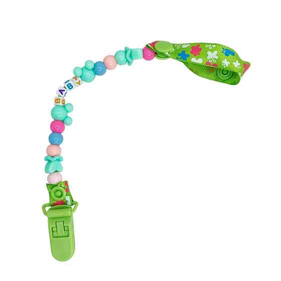 Держатель для пустышки Baby MGZ-0503(Green) 34 см Винница