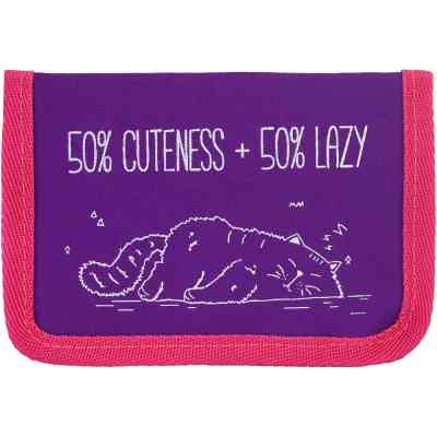 Гаманець дитячий Cool For School багатофункційний на липучці, бузковий (CF86310) Вінниця