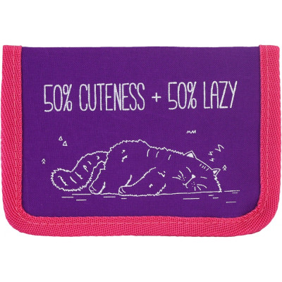 Гаманець дитячий Cool For School багатофункційний на липучці, бузковий (CF86310) Вінниця - фото 1