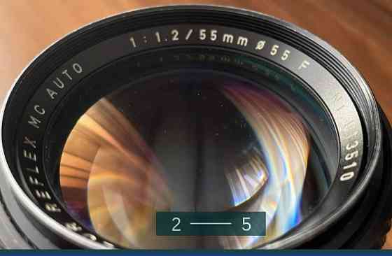 Об'єктив: Porst Color Reflex 55mm. F1.2 mc. Auto для Canon. Харків