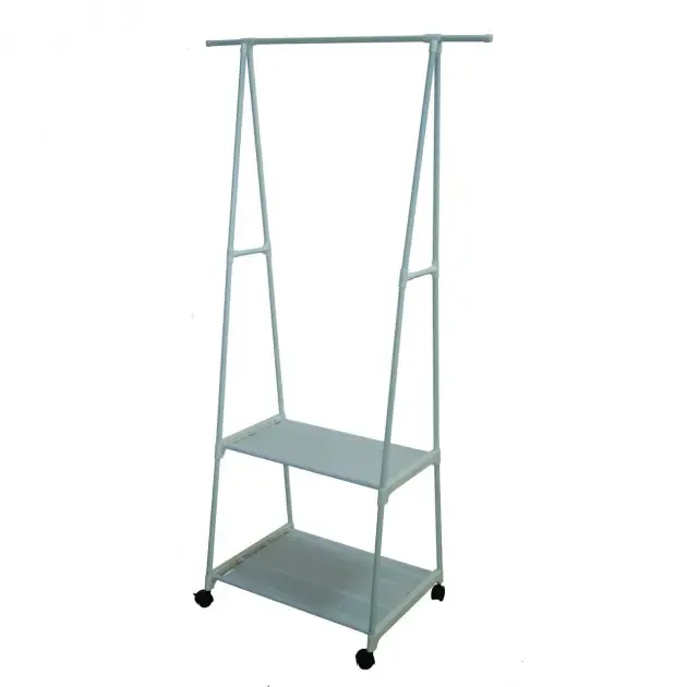 Универсальная прочная напольная передвижная стойка вешалка для одежды Coat Rack Коломия - фото 3