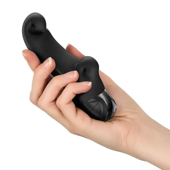 Вібратор-кролик Fun Factory OCEAN Black, для клітора та точки G, 6 режимів, на батарейках Львів