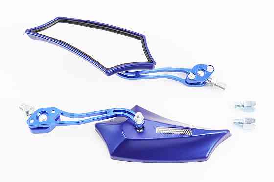 Дзеркала к-кт "ПРИЗМА" SPORT, синій, м8/10 (з регулюванням нахилу), тип 2 Київ