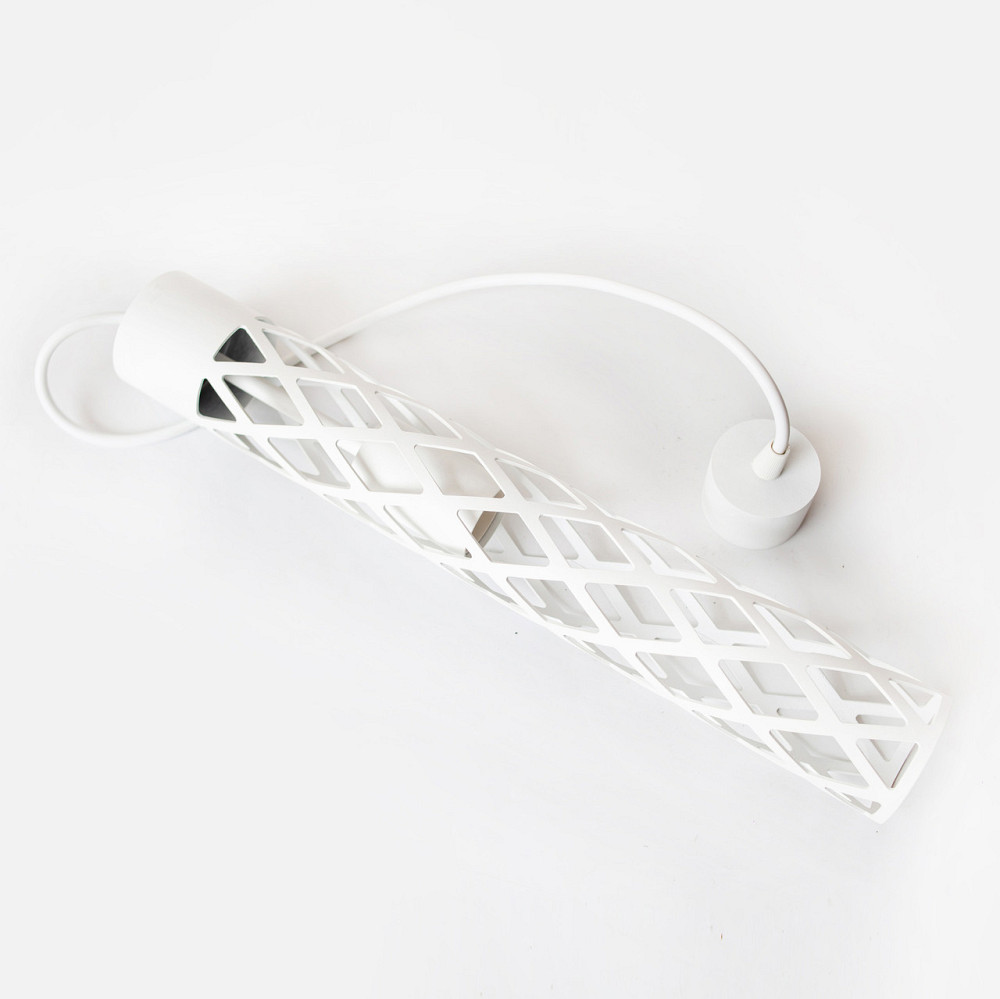 Світильник лофт підвісний Е27 білий Flow NL 6041 WH Київ - фото 3