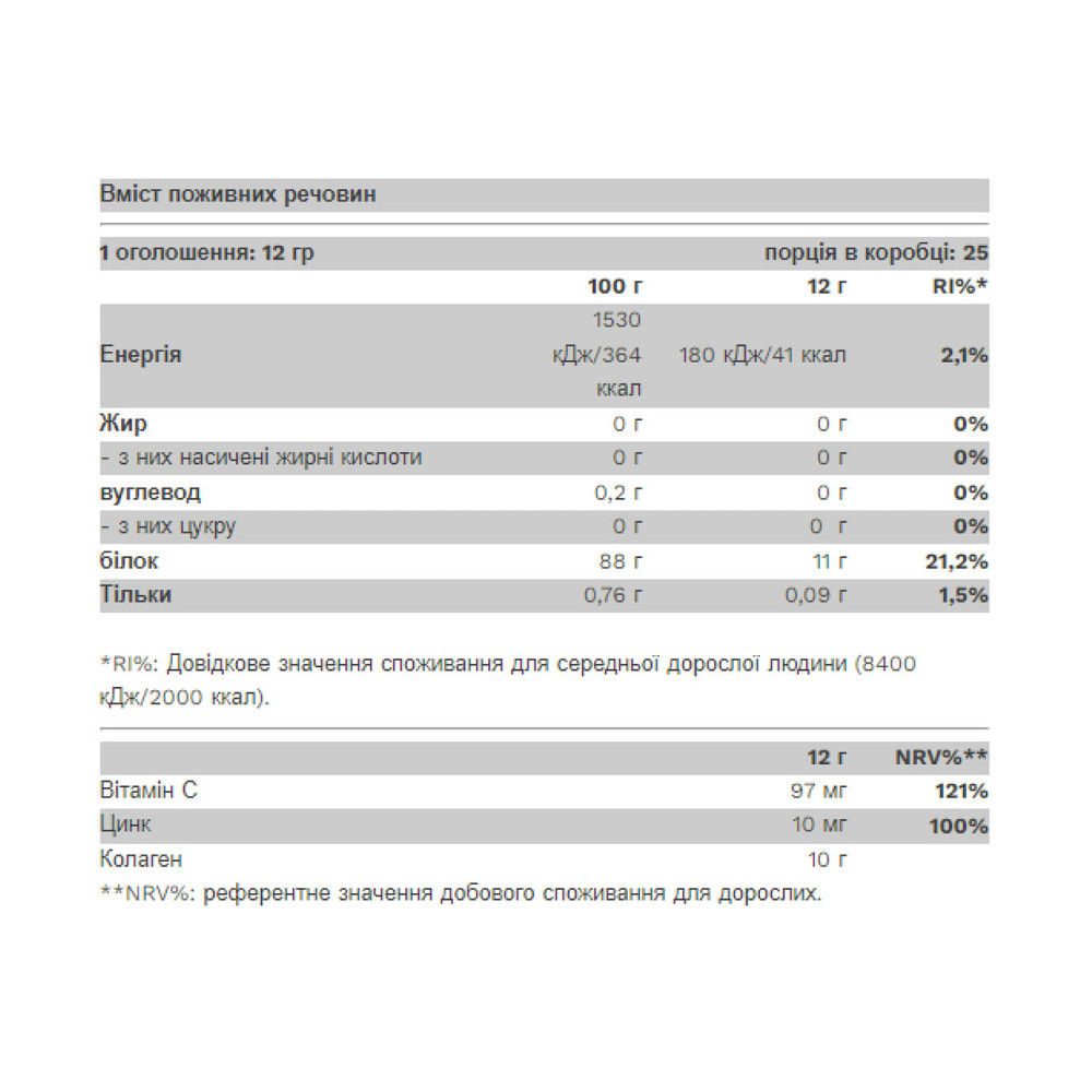 Колаген для шкіри Pure Gold Collagold 300 грам Виноград Київ - фото 2
