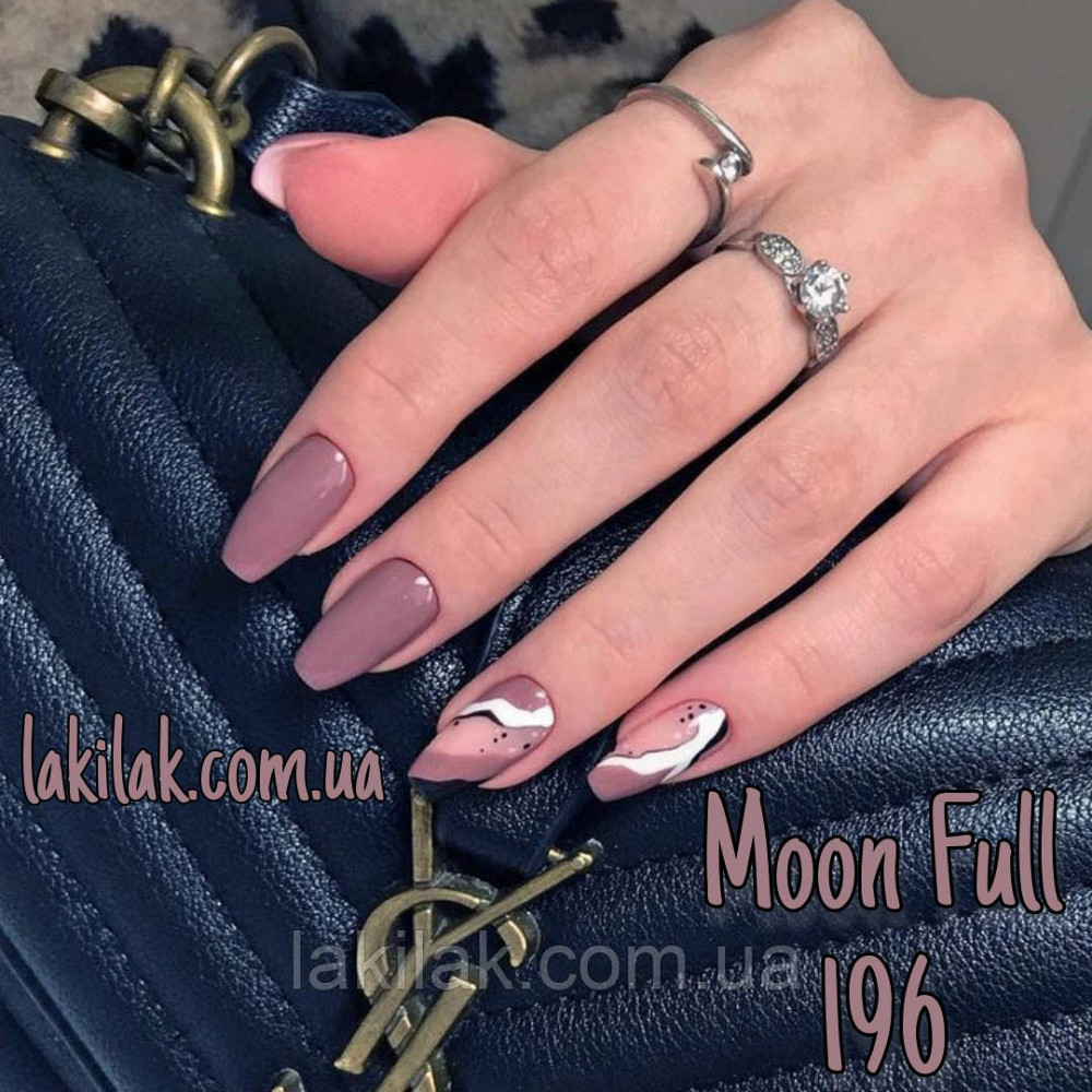 Гель-лак Moon Full №196 пюсовий 8мл Херсон - изображение 1