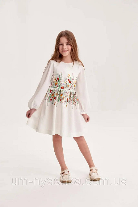 Вишиванка сукня з квітами Мавка Весна Кривой Рог - изображение 7