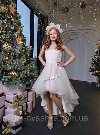 Нарядное белое платье на рост 134-146 Кривой Рог