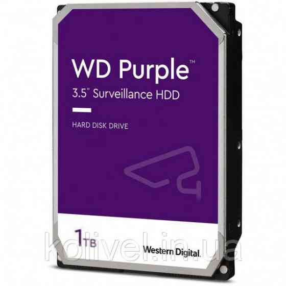 HDD 1000Gb, 5400rpm, WD Purple, 64M, SATA III (WD11PURZ) (WD11PURZ) Київ
