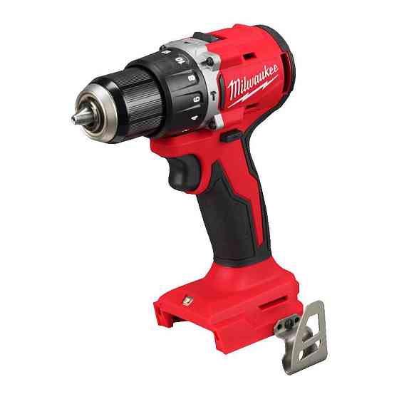 Дриль-шуруповерт акумуляторна безщіткова ударна MILWAUKEE M18 BLPDRC-0 (60Нм) (каркас) + M18 B2 подарунок Одеса