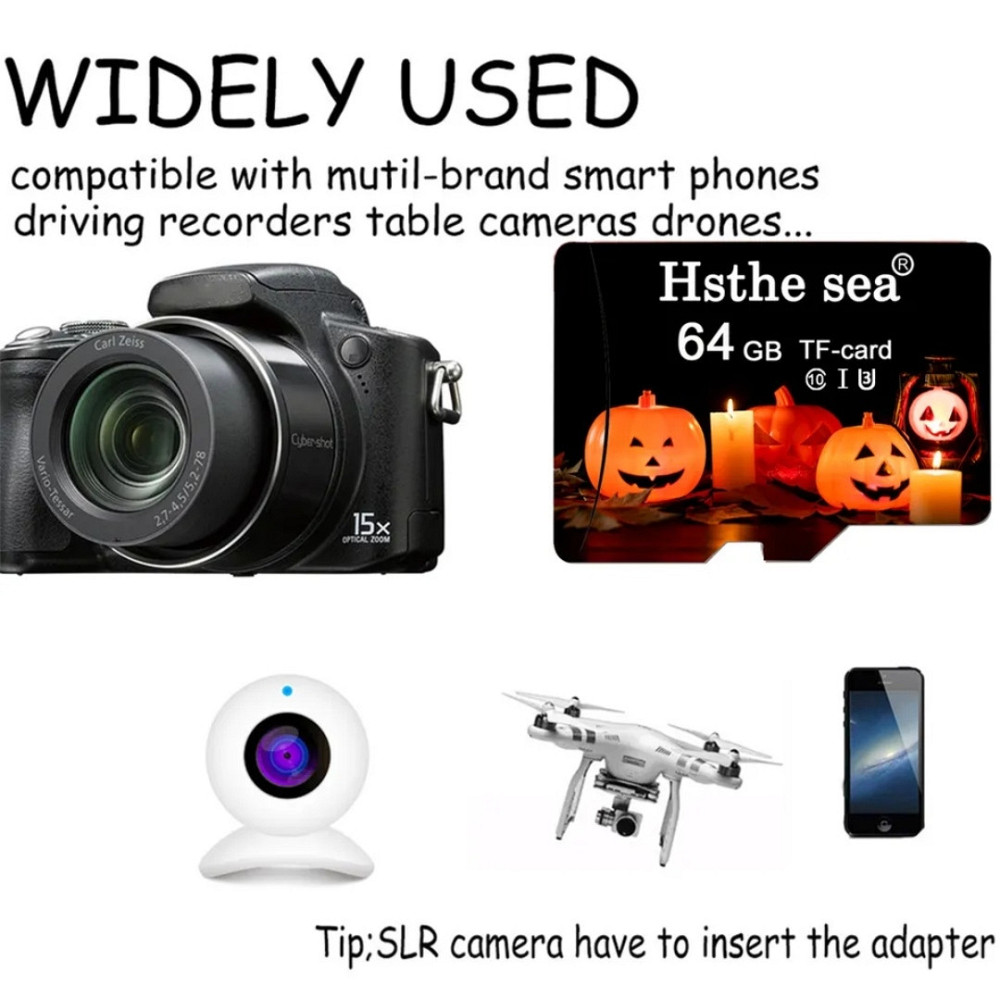 Moric MicroSD 64 GB Smart Card Standart Class 10 UHS-I TF флешка карта Київ - фото 5