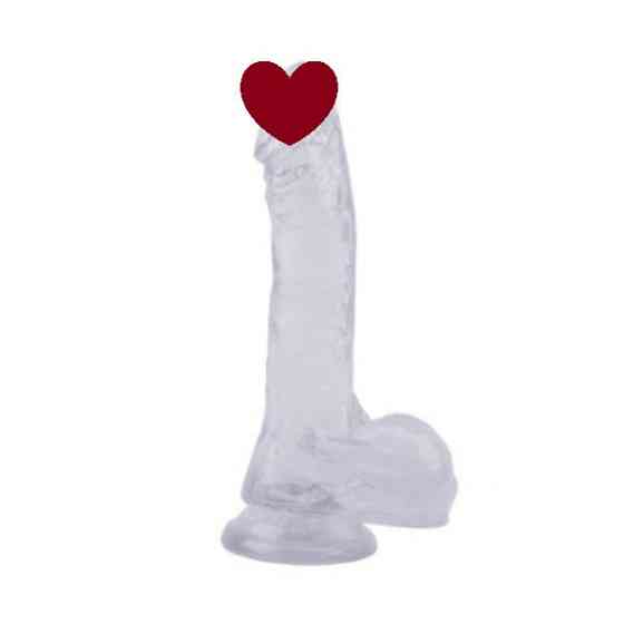 Фалоімітатор 7.5 Inch Dildo-Clear Sex Aura Київ