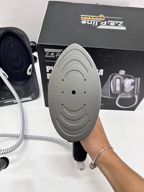 Ручной паровой утюг Zepline ZP-00222 3000Вт 1,5 л с сенсорным управлением и функцией самоочистки Серый Одесса - изображение 4