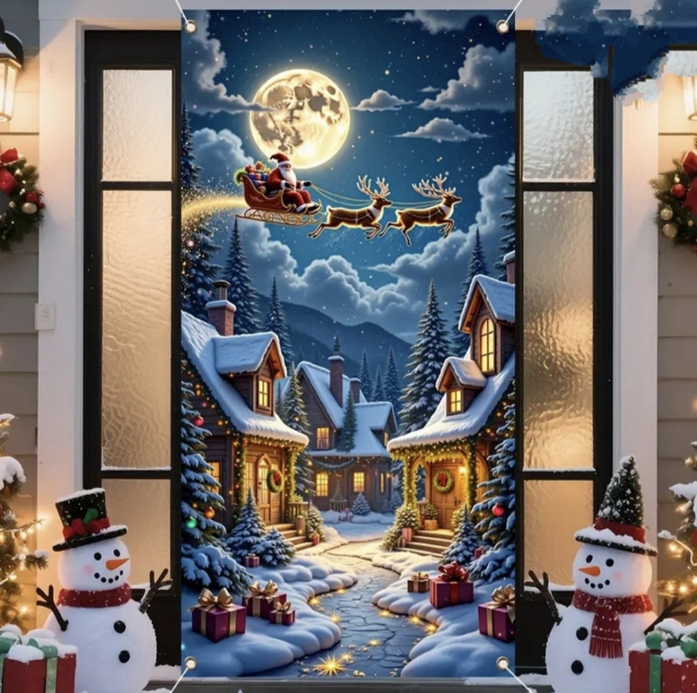 Банер на двері Різдвяний Смела - изображение 1