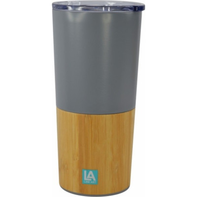 Термокружка Line Art Mao 500 мл сірий/бамбуковий (20201LA-07) Вінниця - фото 1