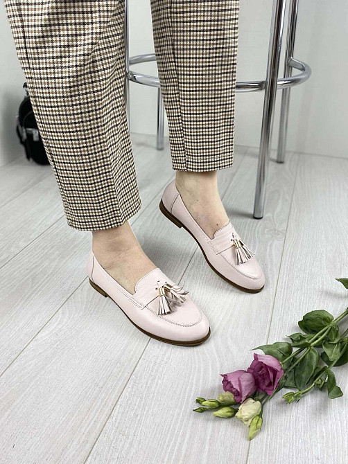 Kadar Туфлі жіночі KADAR 00-0868003 пудра (весна-осінь, шкіра натуральна) (3202) Коломыя - изображение 3