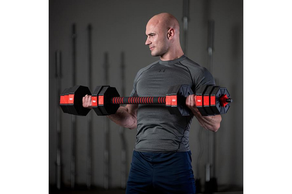 Набір композитні штанга та гантелі 15 кг HMS SGC15 Київ - фото 8