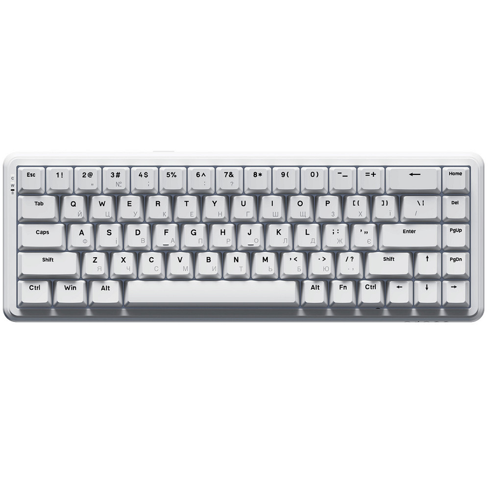 Клавіатура Ajazz AK680 Max Magnetic Switch White (AK680-WM-W-A) ( Білий ) Харьков - изображение 1