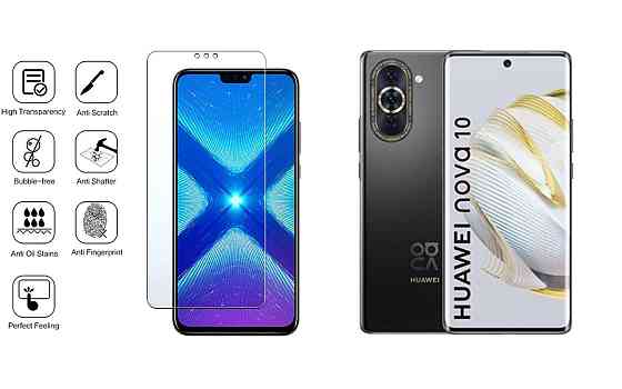 Захисне скло NeoGlass для Huawei Nova 10 – надпрозоре та стійке Київ