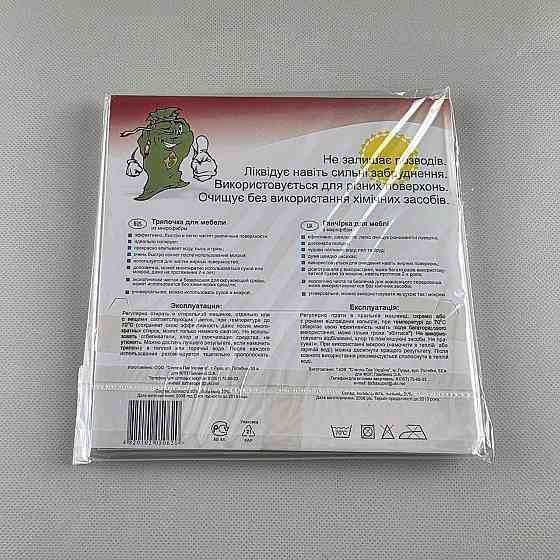 Салфетка для мебели из микрофибры Супер Торба (1 пачка) Харьков