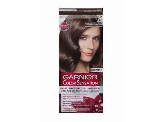 Крем-краска стойкая Сияющий светло-каштановый Color Sensation (тон 5.0) ТМ GARNIER Solmir Киев