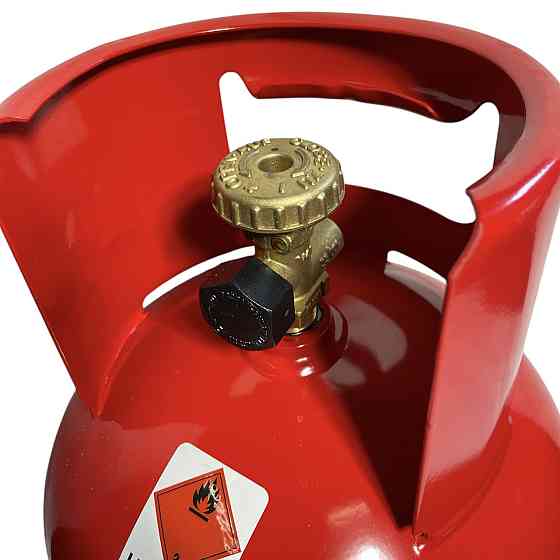 Металлический газовый баллон  12 л  КОМПЛЕКТ в ПОДАРОК  CАVAGNA Италия Киев