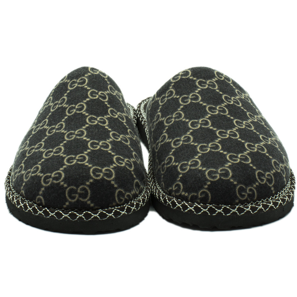 Чоловічі Закриті Тапочки, коричневі, GG, кімнатні капці Одесса - изображение 1