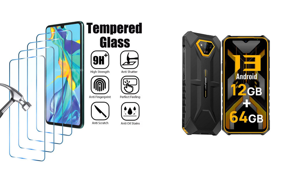 Защитное стекло ArmorGlass для Ulefone Armor X13 – устойчивое к царапинам и ударам Киев - изображение 1