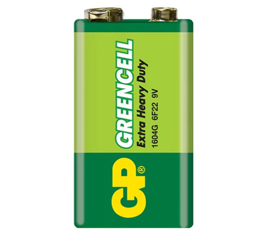 Батарейка крона GP GREENCELL 6F22 9V 1 шт. блистр Ровно - изображение 2