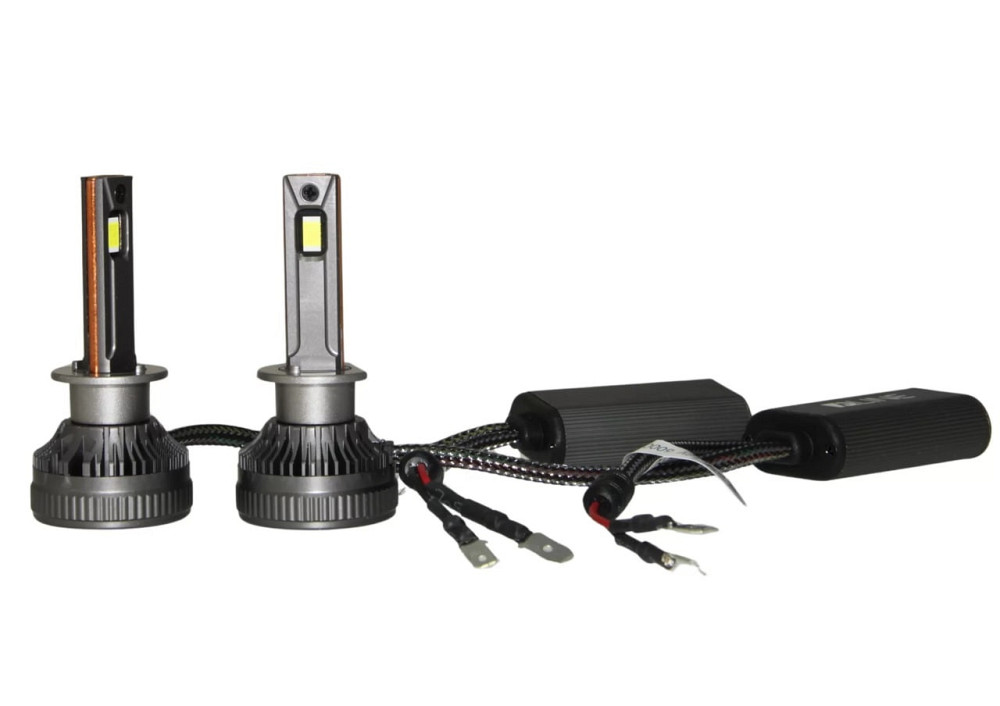 Комплект світлодіодних ламп QLine DualVision H1 (P14,5s) 65W Canbus 6000K 12V Харків - фото 6