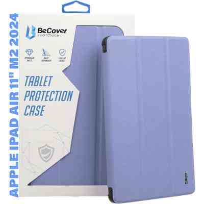 Чехол для планшета BeCover Tri Fold Soft TPU Silicone Apple iPad Air 11" M2 2024 Purple (711411) Винница