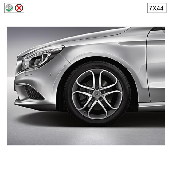 Mercedes-Benz  A2464011902 7X44 Комплект дисків 4 шт із датчиками тиску A0009050030 CLA Shooting Brake X117 CLA C117 Одеса